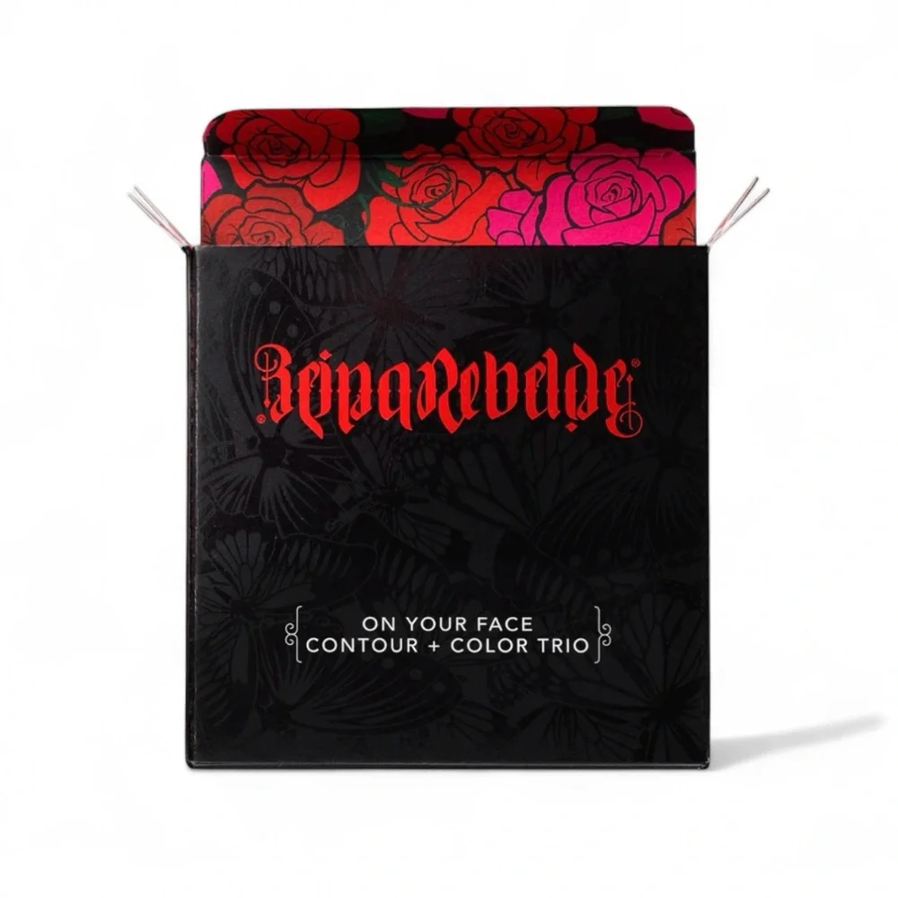 Reina Rebelde ON YOUR FACE Contour + Color Trio Palette • Anadora | New In Box